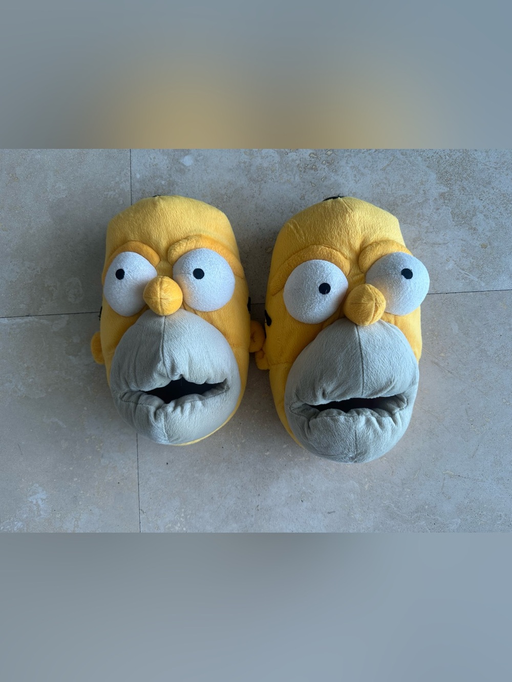 Vintage 1990’s Homer Simpson plush Slippers